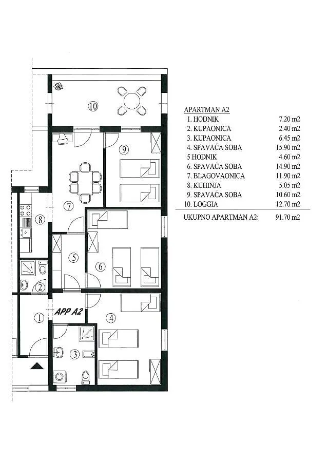 Apartmani Danica Umag Croatia